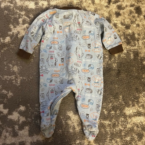 Koala Baby-Sterling Baby Cotton Footed Sleepers 6 Months - Picture 4 of 7